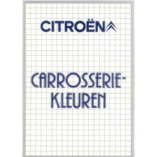 Citroen Folder, Carrosseriekleuren 1982